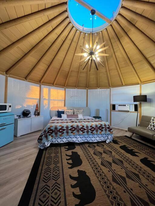 Valley Center Glamping-Sky Dome Yurt-Tiny House-2 By Lavenders Field 빌라 외부 사진